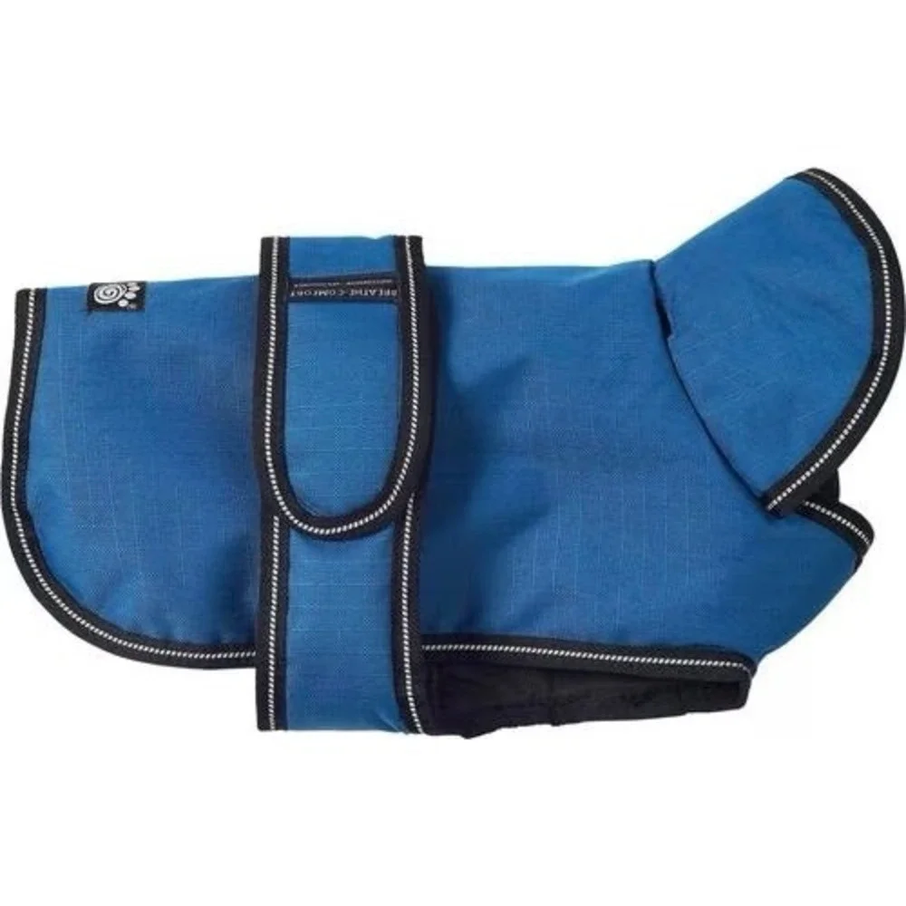 PetRageous Juneau Dog Jacket Small Teal Waterproof Insulated Coat‎